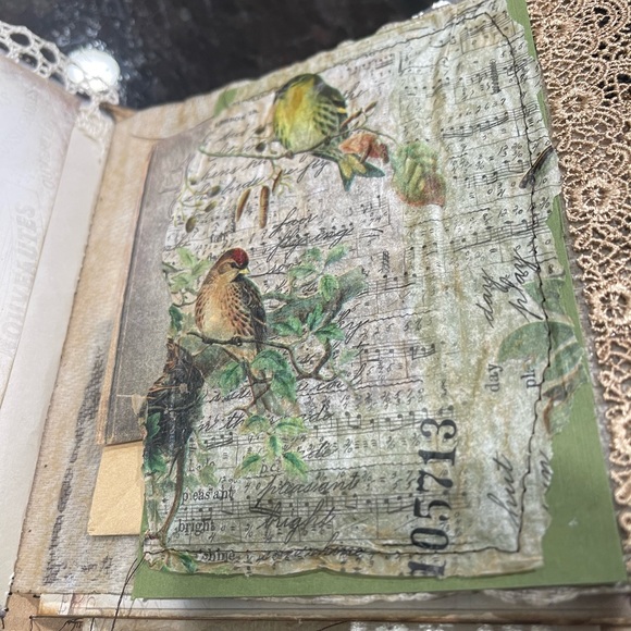 SOLD. Steam punk junk journal sold for 95.00 - Picture 7 of 16